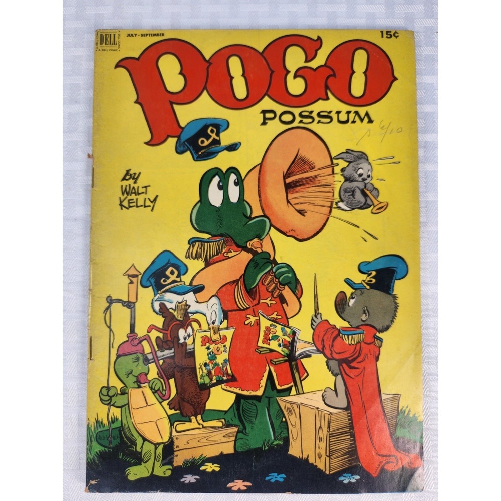 POGO POSSUM #10 (1952) Walt Kelly Dell Comics Very Good Condition